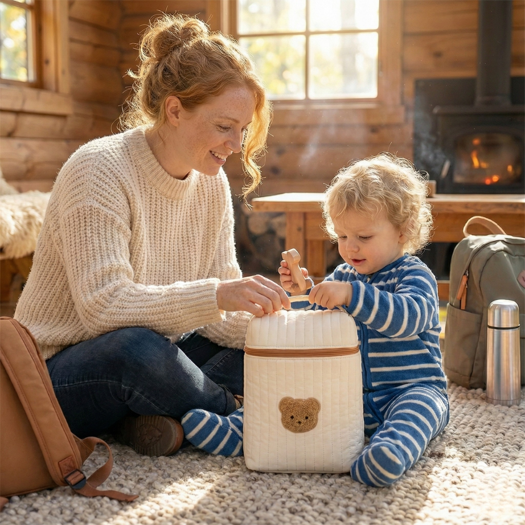 BearBag – Alles für dein Baby, stilvoll und immer griffbereit.